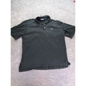 Polo Golf shirt Mens XL Black logo Pima cotton PRL Extra large